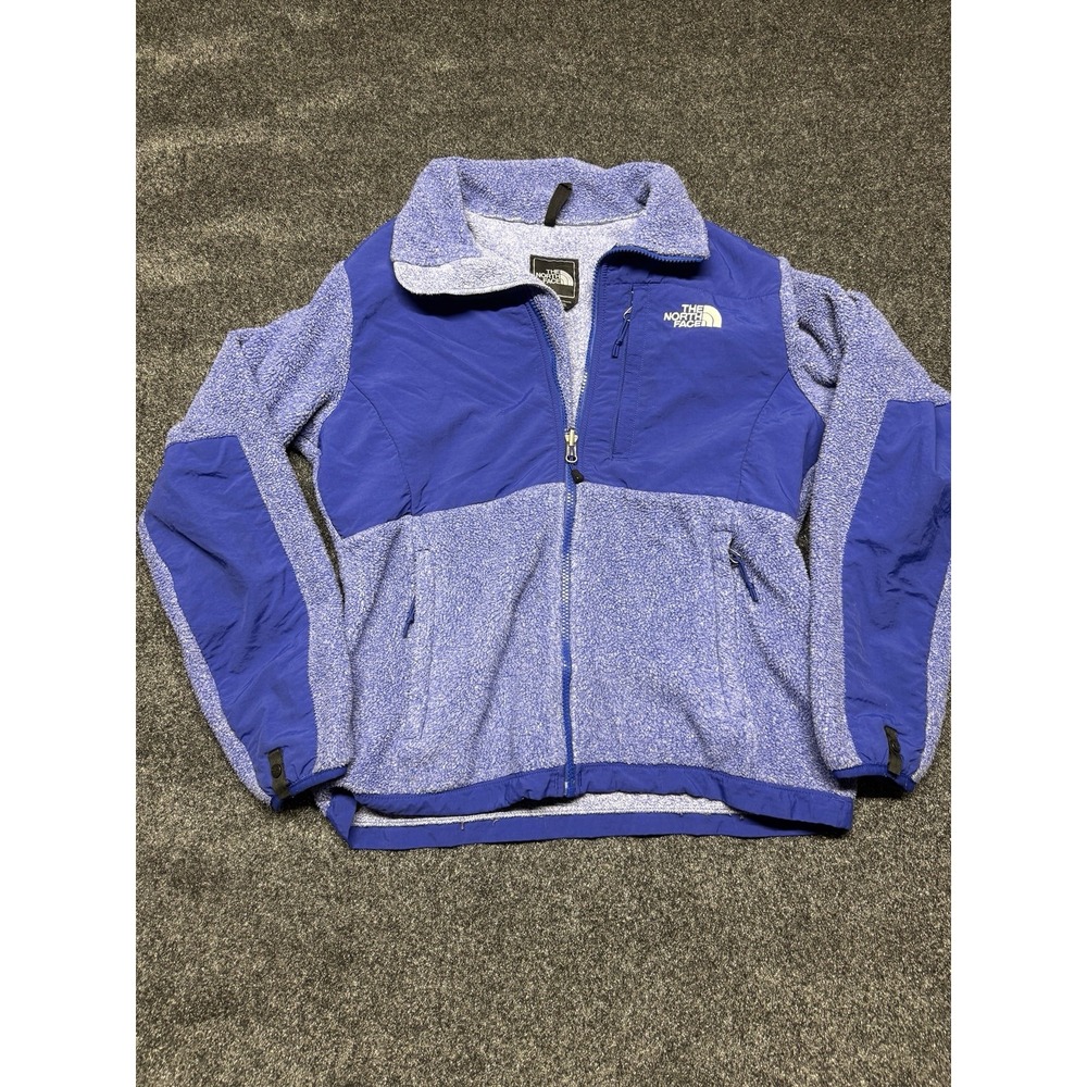 The North Face Women's Small Blue‎ Denali Polartec Fleece Full Zip Jacket Size S